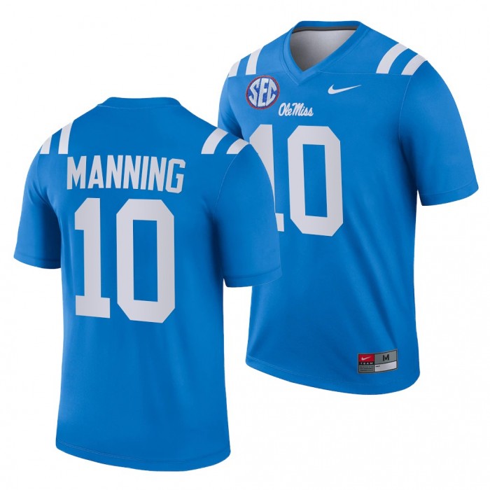 Hot] Buy New Eli Manning Jersey #10 Stitched Light Blue
